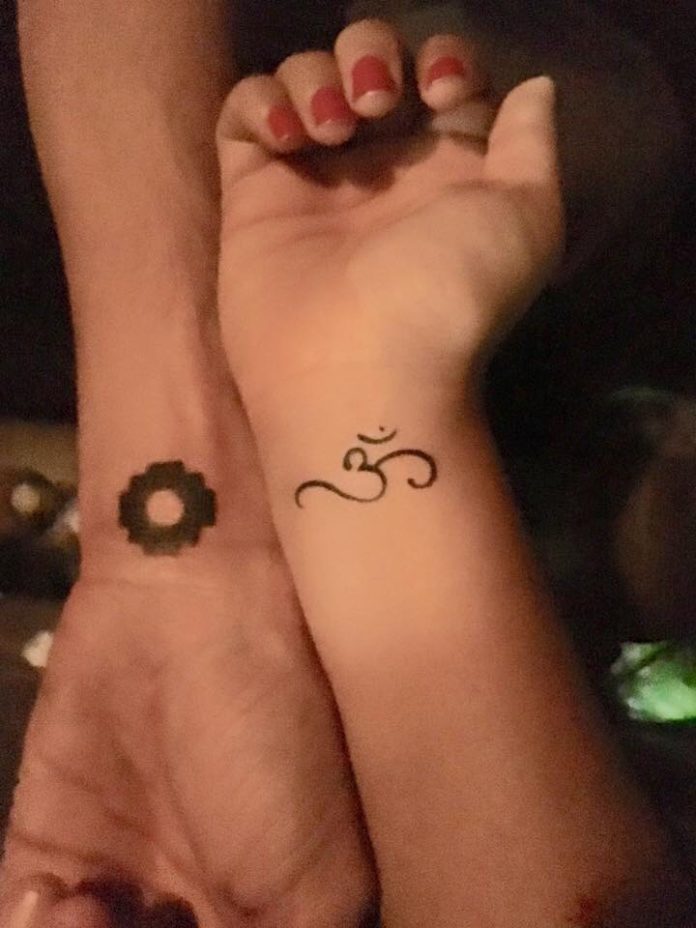 My sister and I got wrist tattoos together five years ago. She got 