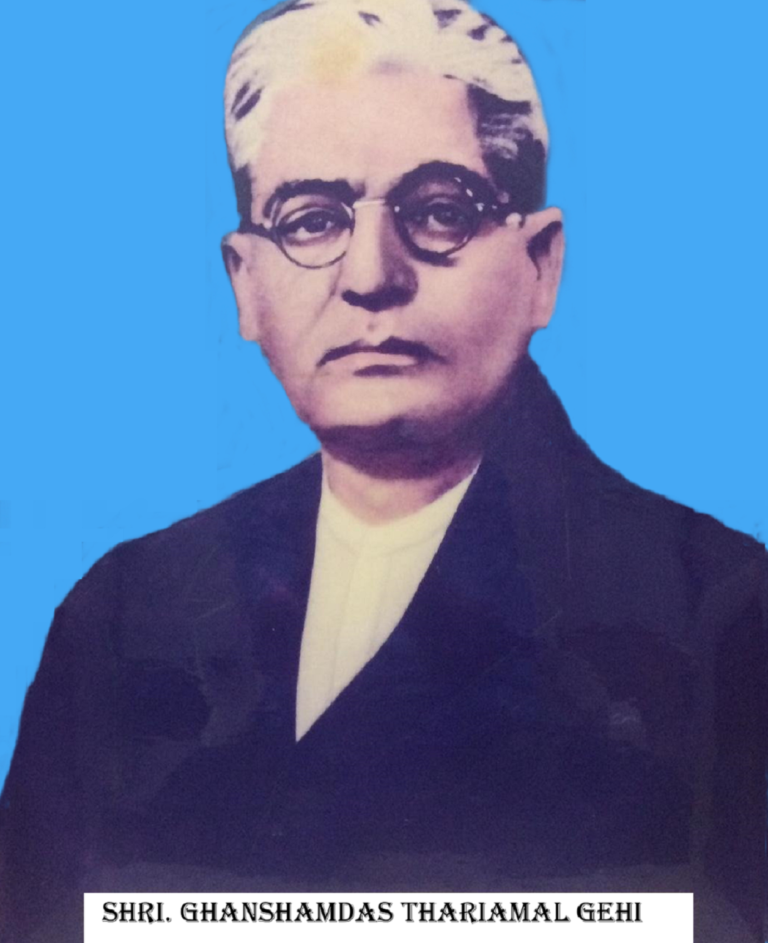My father Ghanshamdas Gehi – President of Panchayat for 1 day